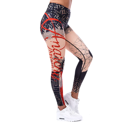 Trash Polka Compression Leggings XS S M L XL