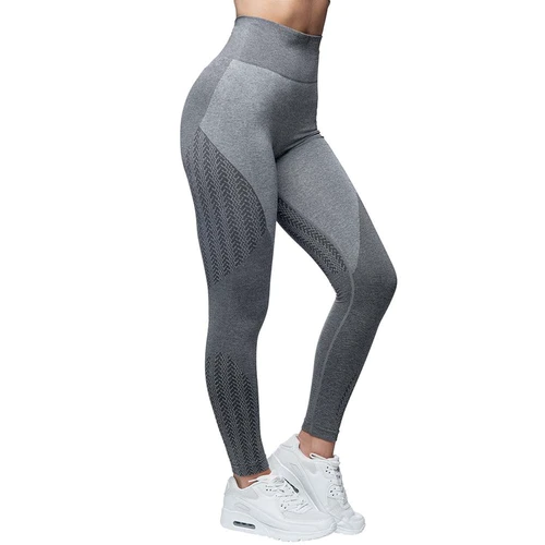Wabisabi Seamless Leggings Taupe Gray XS S M L XL