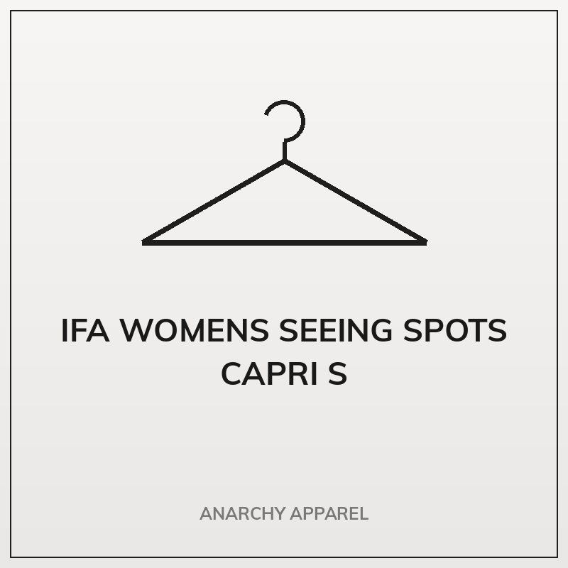 IFA Womens Seeing Spots Capri S