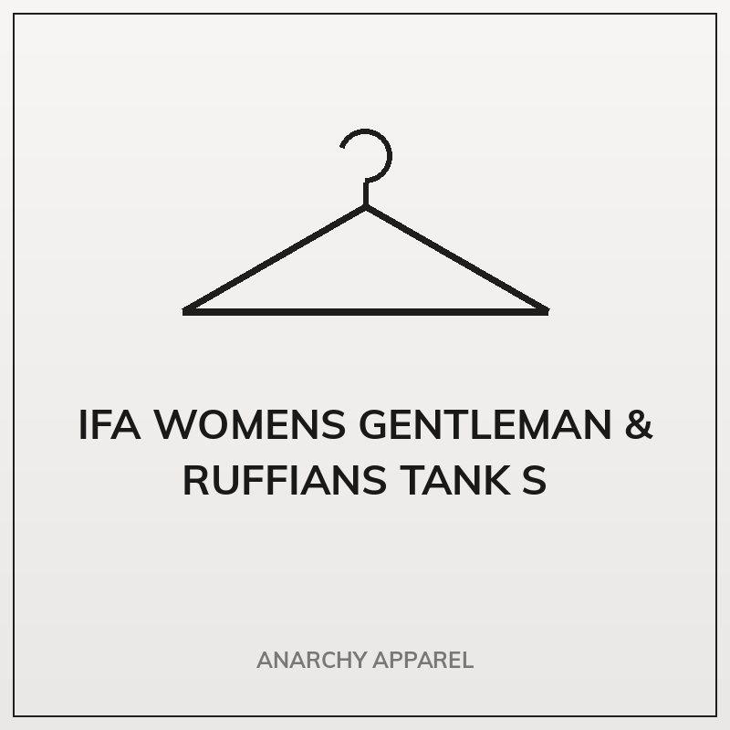 IFA Womens Gentleman & Ruffians Tank S