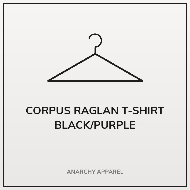 Corpus Raglan T-shirt Black/Purple