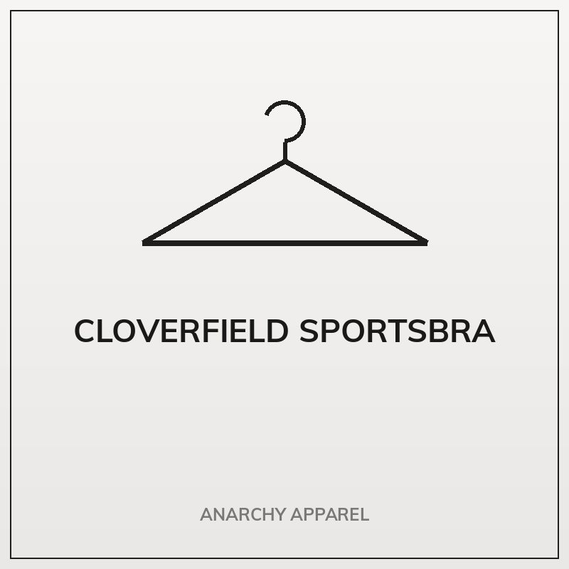Cloverfield Sportsbra